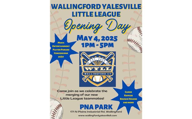 OPENING DAY - MAY 4TH!