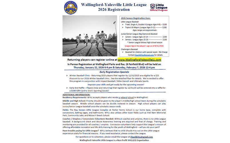 Spring 2026 Registration 