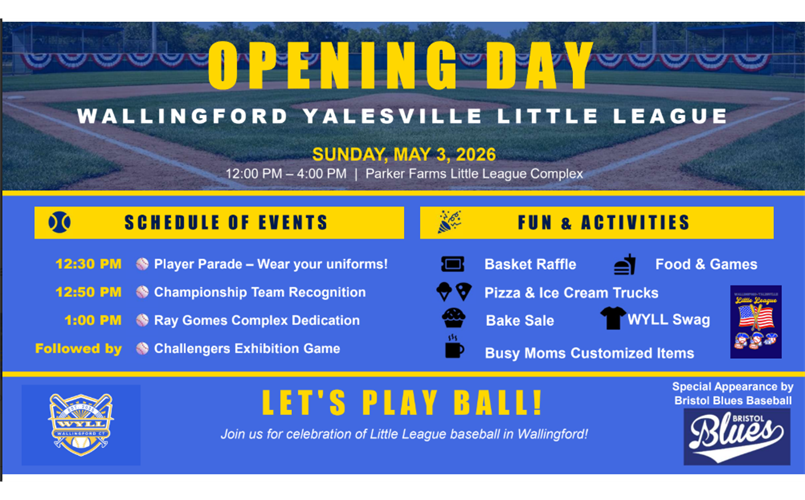 Opening Day - May 3, 2026
